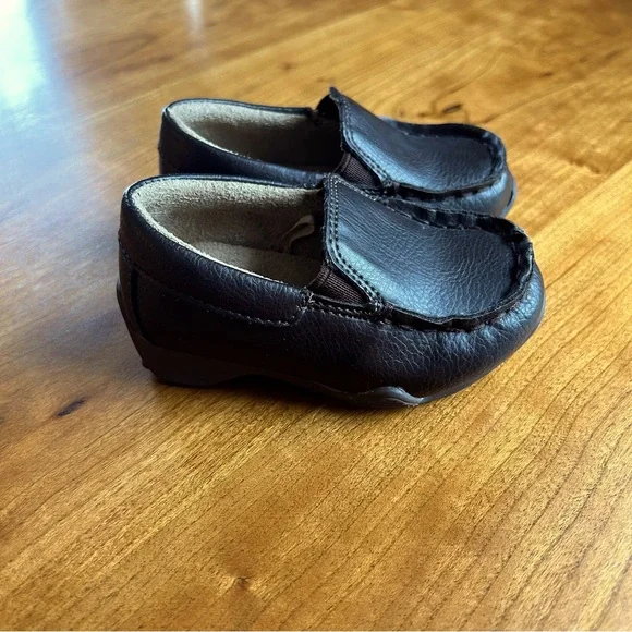 Children’s Place Leather Loafers - Picture 1 of 5